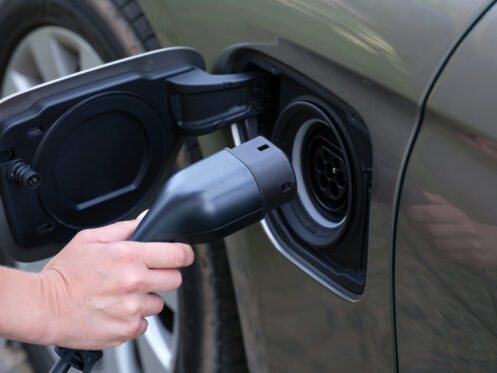 EV charger installation in Paris, TN
