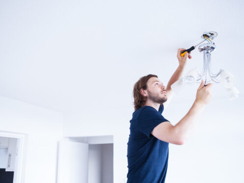 Lighting installation in Paris, TN